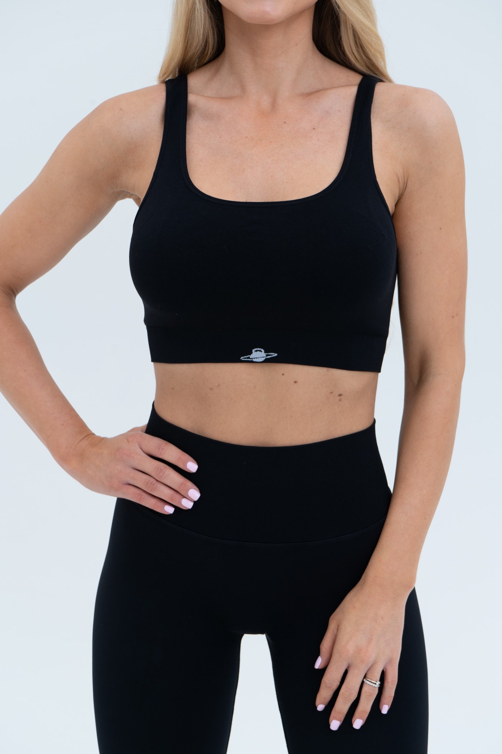 SECOND SKIN SPORT BRA (Black)