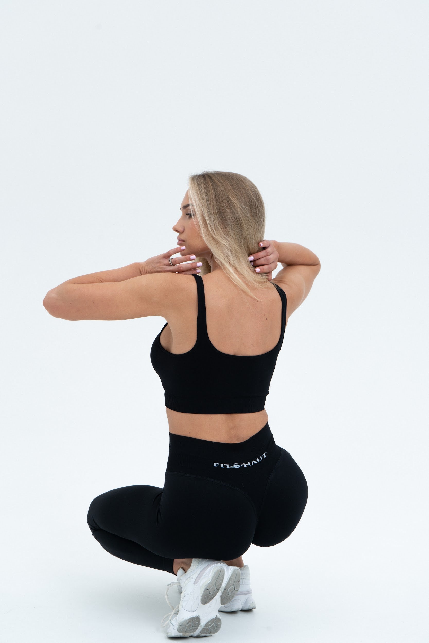 SECOND SKIN SPORT BRA (Black)